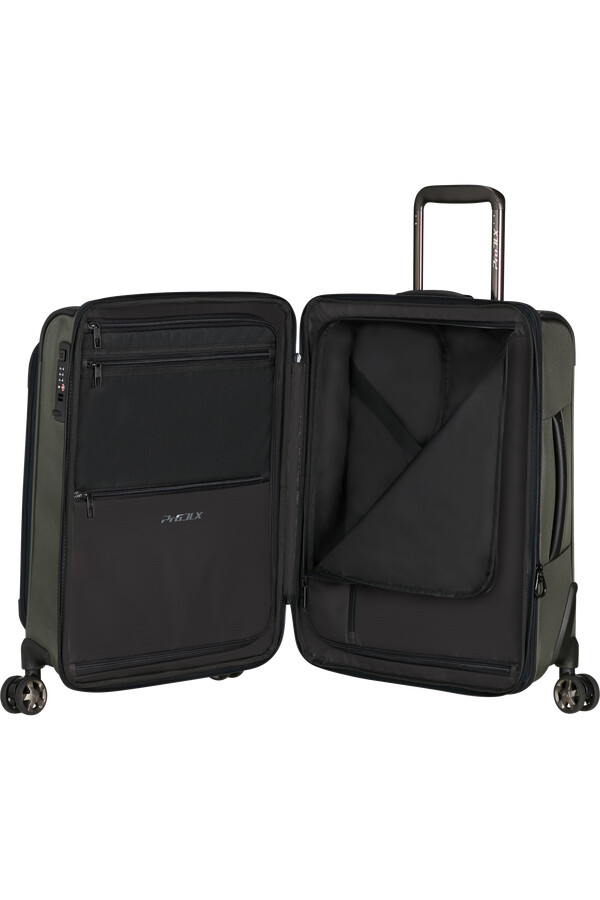 wózek pro-dlx 6 spinner expandable 4 koła 55 cm zielony